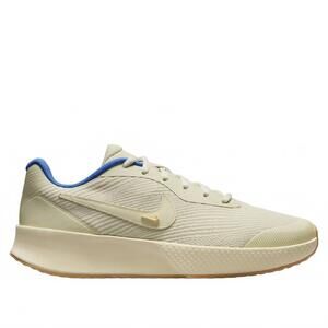 NEW NIKE men's court vapor lite 3 hc tennis shoes in light khaki star blue coppe